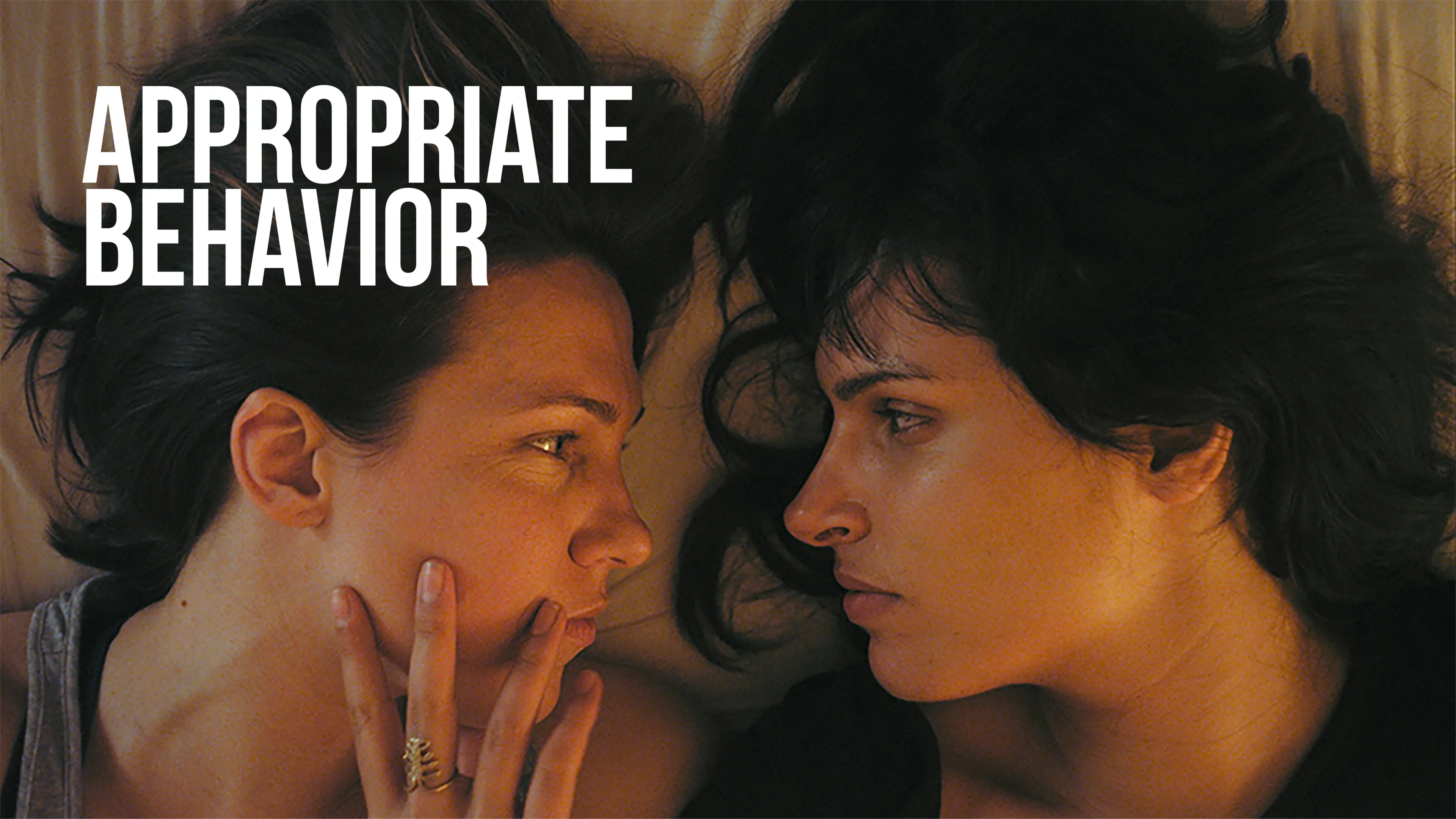 Appropriate Behavior poster